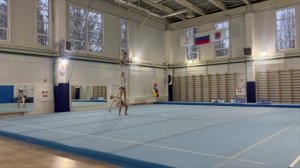 ТР Категория КМС, Калюжная Полина - Костылева Анна - Урбайтите Злата, КРСДМОО, Балансовое упражнение