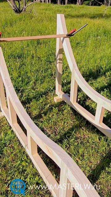 Лежак для бани, сауны, дачи (каркас 160см)