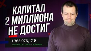 Провальные итоги 6 лет инвестирования на рынке. Доходности портфеля по годам.