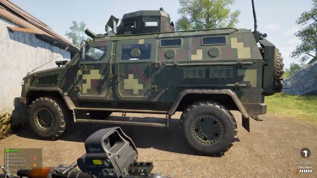 Успешная оборона госпиталя в SQUAD 10.2 смотреть онлайн