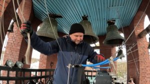 Колокольный звон, Владислав Козьмин. Колокольня храма Александра Невского (Псков), 9.01.2025