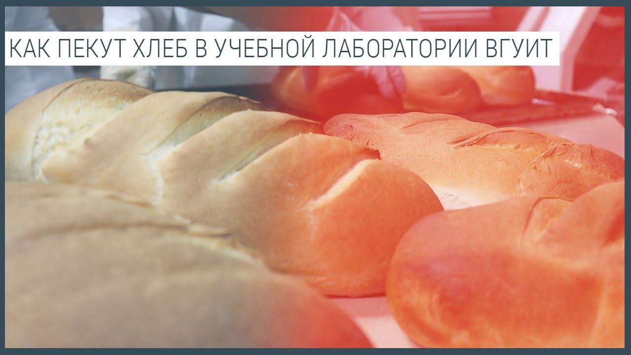 КАК ПЕКУТ ХЛЕБ В УЧЕБНОЙ ЛАБОРАТОРИИ ВГУИТ смотреть онлайн