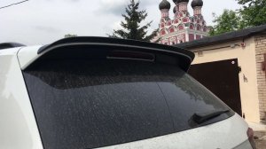 Накладка на спойлер для Фольксваген Тигуан 2 Р-лайн #MaxtonDesign