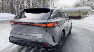 Lexus RX 350 в элегантном светло-сером