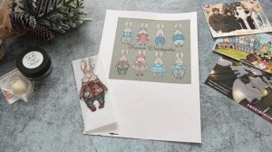 Почти рукодельный влог. Вышивальная неделя 23 - 30.01.2026. Часть 1. Играю в "Возвращение Алисы"