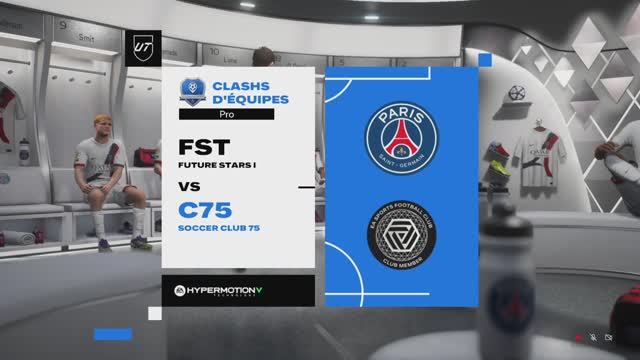 Clash Equipe • Future Stars 1 🆚 Soccer Club 75