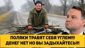 ПОЛЯКИ ТРАВЯТ СЕБЯ УГЛЕМ!!! ДЕНЕГ НЕТ НО ВЫ ЗАДЫХАЙТЕСЬ!!!