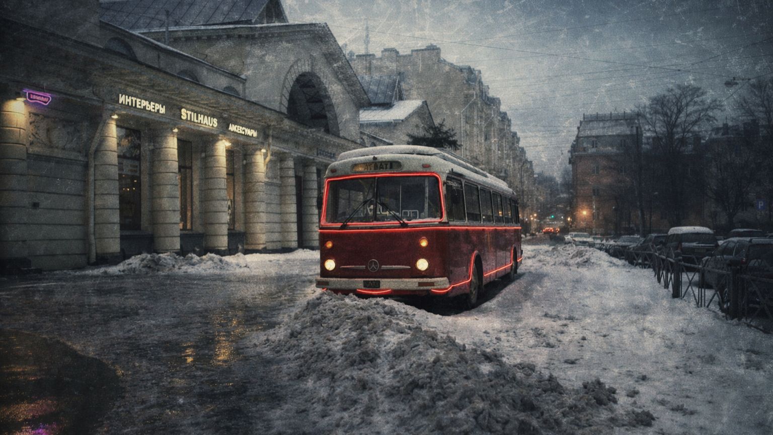 Моросящий дождь на Петроградке (Январь 2025) смотреть онлайн