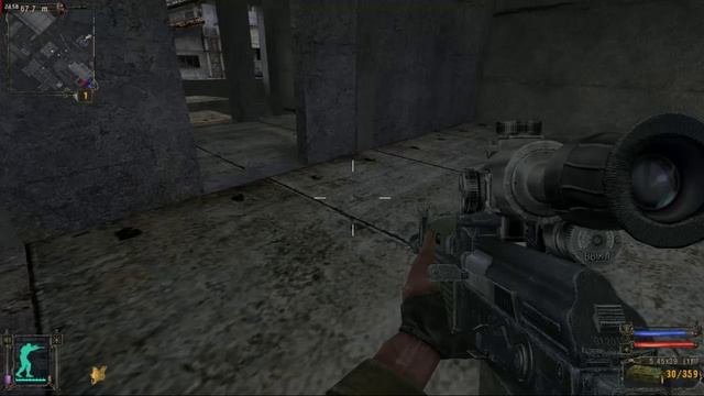 Сталкер Тень Чернобыля (Миссия 16-Дорога к Бункеру Ученых)