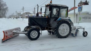 очистка дорог от снега 184 часть
