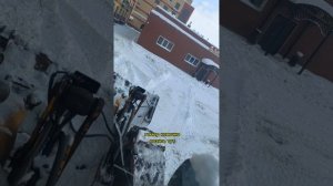 всем здравствуйте,уборка территории к постоянному клиенту ‼️ 🚜Ярославль-гостиница Корона #jcb