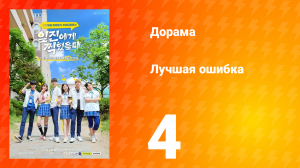 Лучшая ошибка 1 сезон 4 серия