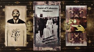 "Таро неизвестных теней", название, которое себя оправдывает.)