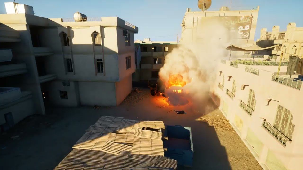 Городской бой на Фаллудже в SQUAD 10.2 смотреть онлайн