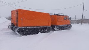 Двухзвенные вездеходы и снегоболотоходы