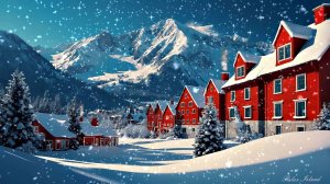 ЗИМНЯЯ УСПОКАИВАЮЩАЯ МУЗЫКА ДЛЯ СНА 🎵 МЕДИТАТИВНАЯ РАССЛАБЛЯЮЩАЯ МУЗЫКА ДЛЯ ДУШИ В ДОМИКЕ В ГОРАХ