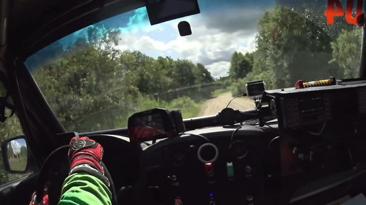 Ралли "900 озёр 2022" СУ-1. ст.н.04. Мельцер И.- Пюннонен С.