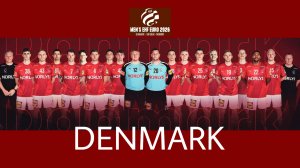 Danmark - europamester for truppen til herrernes EHF Euro'26