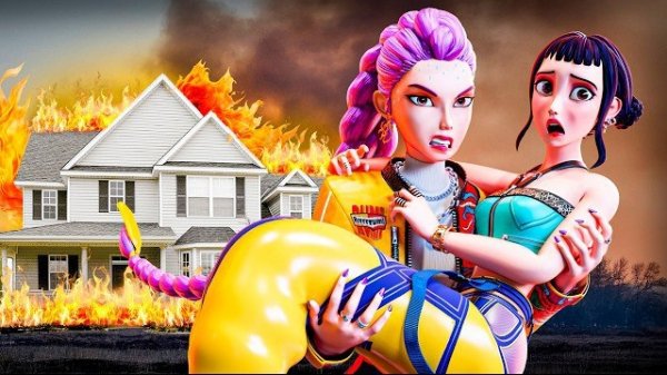 Руми всех спасла. Охотницы на демонов: Huntrix