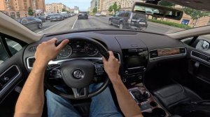 2013 Фольксваген Туарег / VW Touareg V6 3.6 турбо АТ 249 л.с. | Тест драйв от первого лица | ВОРОН