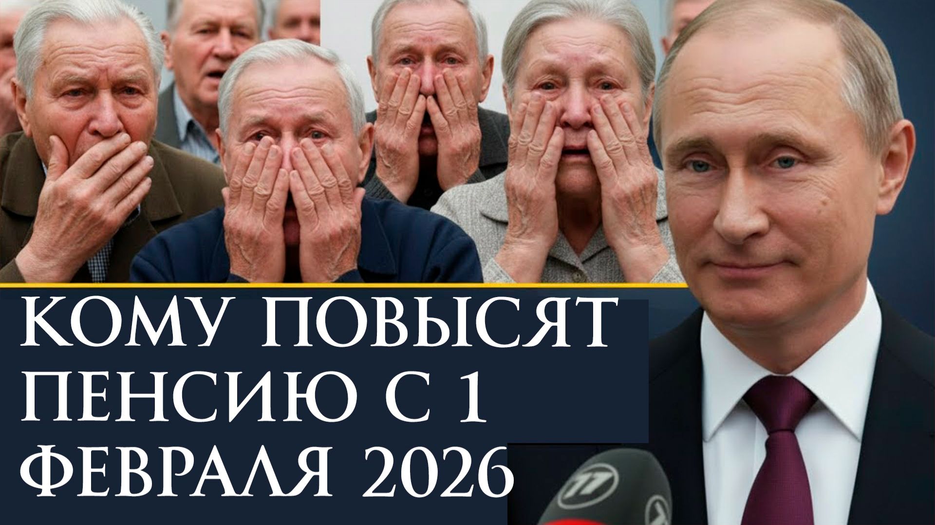 Кому повысят пенсию с 1 февраля 2026 смотреть онлайн