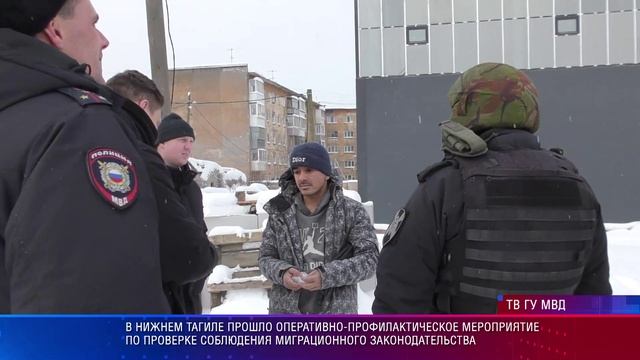 Проверка соблюдения миграционного законодательства в Нижнем Тагиле смотреть онлайн