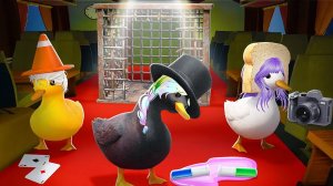 ЗАГАДОЧНОЕ ПРЕСТУПЛЕНИЕ В ПОЕЗДЕ! УТКИ-ДЕТЕКТИВЫ СНОВА В ДЕЛЕ!