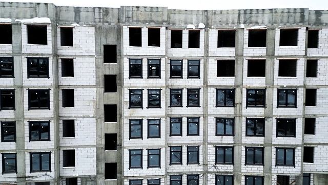 ЖК «Аникеевский» — съёмка с воздуха январь 2026 смотреть онлайн