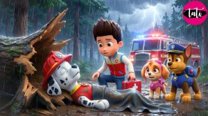 Щенячий патруль и Маршалл. Залипательное видео. Мультфильм для детей и малышей. Анимация 176