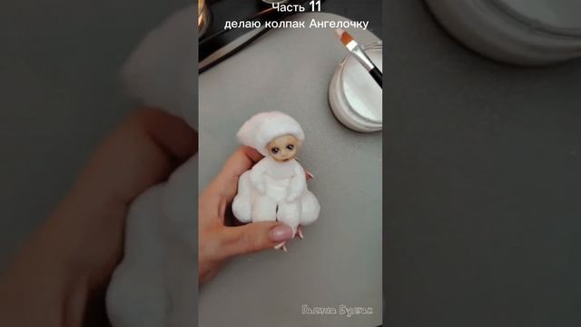 Как сделать шапочку для ватной игрушки в зефирной технике смотреть онлайн