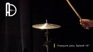 AGEAN Cymbals Treasure jazz , Splash 10