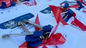 Работникам космодрома «Восточный» вручили ключи от новых квартир в Амурской области