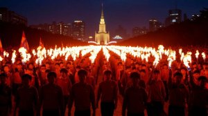 Cеверно корейский вечер молодежи в честь 80-летия социалистического союза