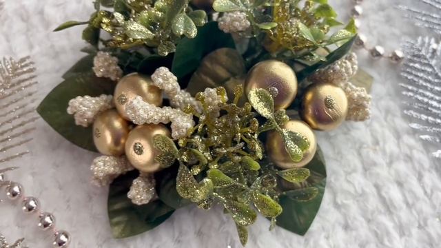 Мини-венок для свечи и декорирования РАЙСКИЕ ЯБЛОЧКИ, 10 см, 2500052A701