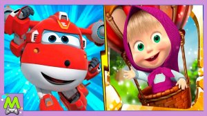 Маша и Медведь против  Супер Крыльев.Гонки Спасателей.Какая Игра Лучше