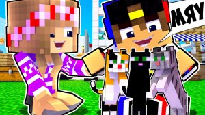 Майнкрафт но ТРИ КОТА Реальная История в Майнкрафте Троллинг Ловушка Minecraft Евгенбро