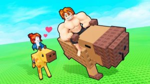 Я РАЗНЕСЛА ВСЕХ В ГОНКЕ ЖИВОТНЫХ В ROBLOX