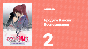 Бродяга Кэнсин: Воспоминания 1 сезон 2 серия «Потерянный кот» (аниме-сериал, 1999)