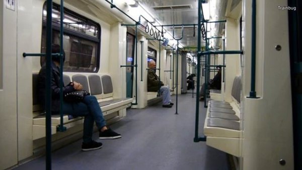 Sofia Metro Ride 2013 Bulgaria 81-741.2Б Rusich