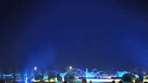 Поющий фонтан в Дербенте. Самый большой фонтан в России. Республика Дагестан