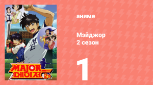 Мэйджор 2 сезон 1 серия «Он возвращается» (аниме-сериал, 2006)