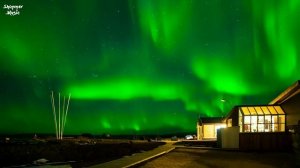 Северное сияние, нежная мелодия для отдыха, сна и релакса, звуки природы в фоне