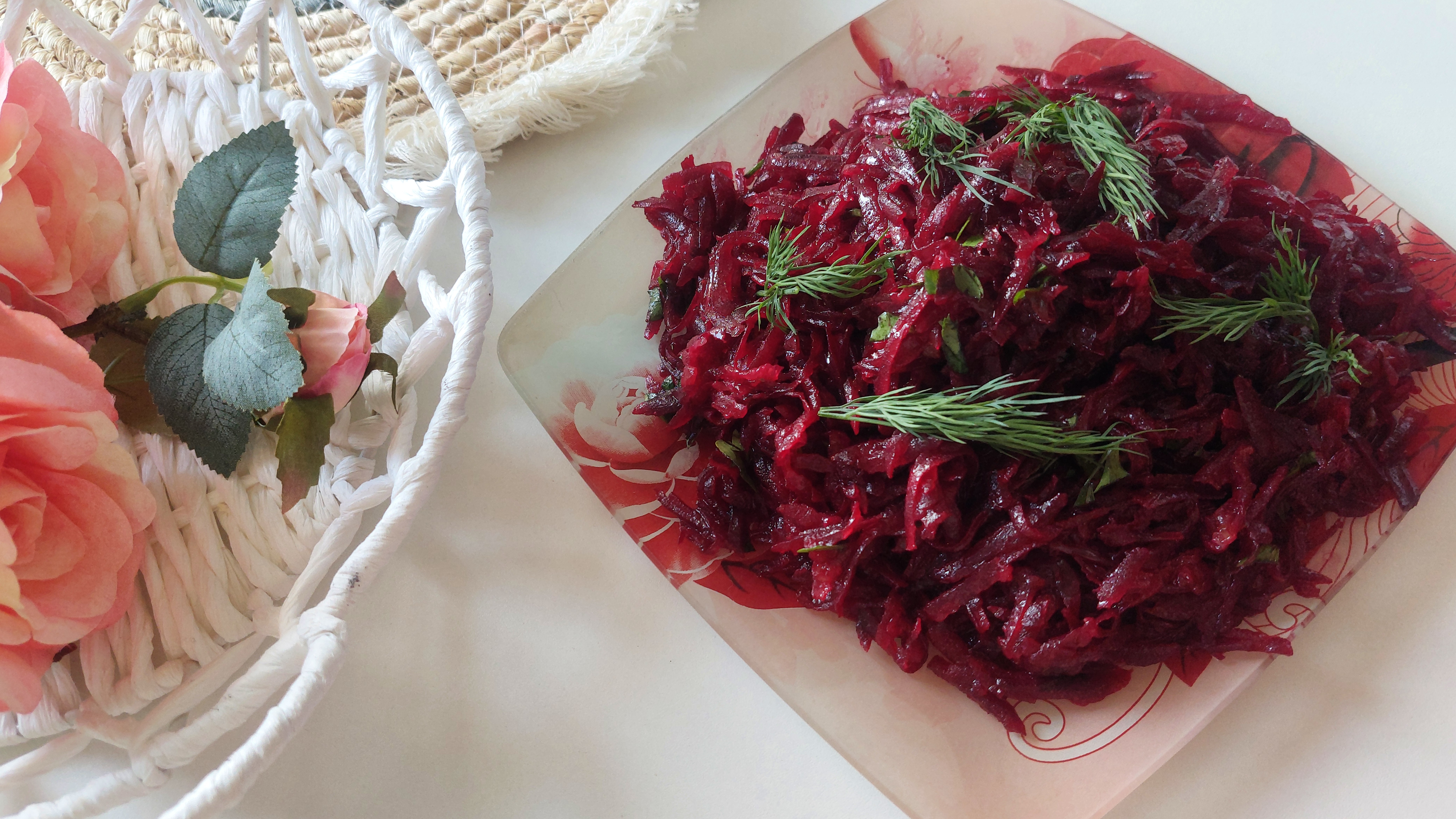 Салат из свекли