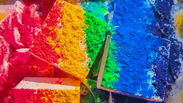 АСМР Powder Type ❤ солнечное яркое видео 7в1