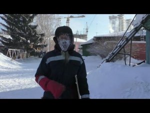 Возвращение в мороз с вахты у трассы. 18. 01. 2026