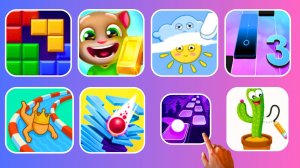 Aquapark.io, Stack Ball, Draw One Miss Part Brain Games, Tiles Hop