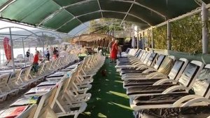 Обзор пляжа отеля Fame Beach Hotel 4* Kemer. Турция.