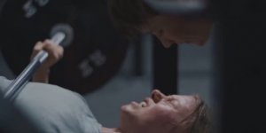 Лыжница - давление напарницы