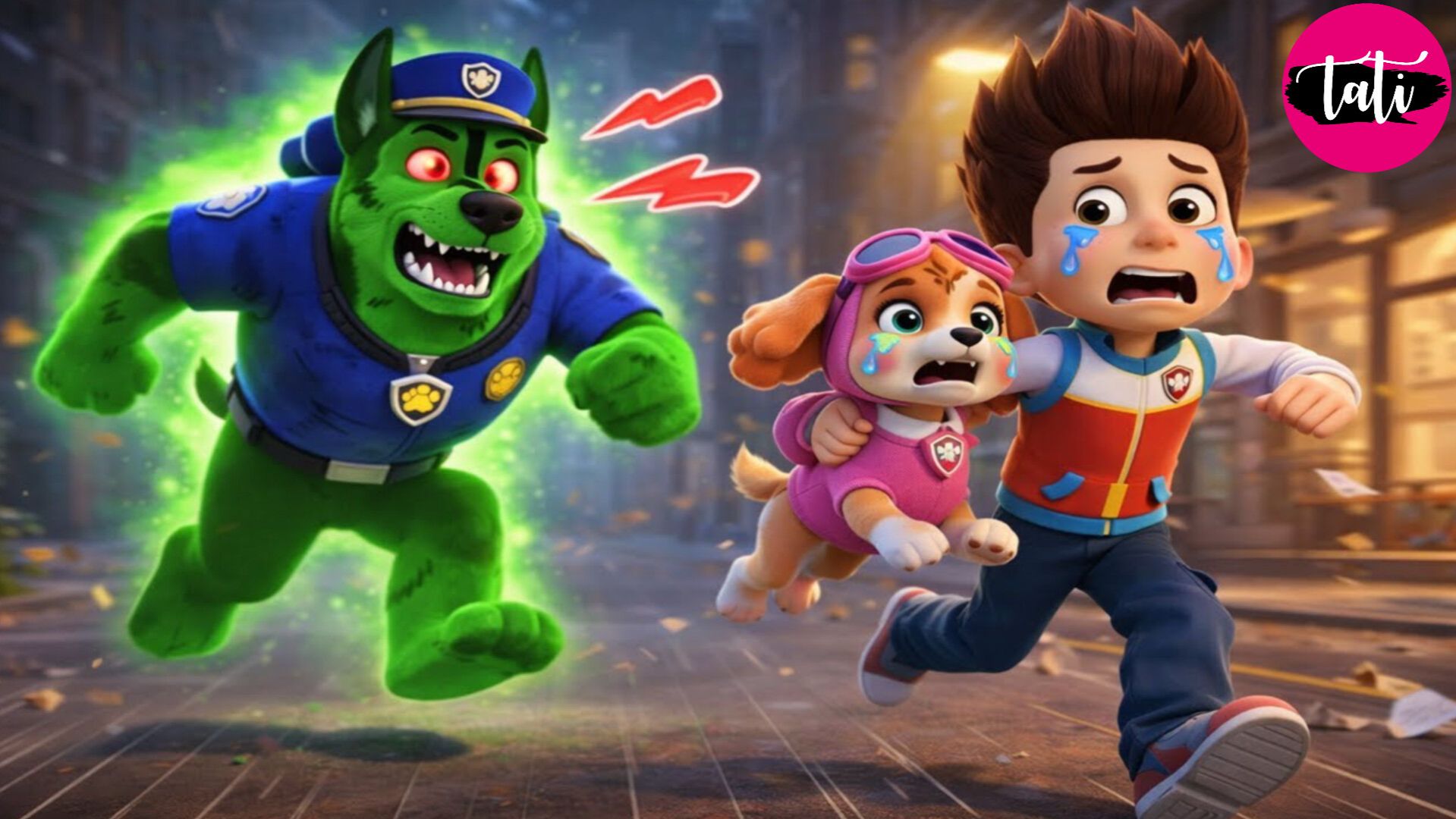 Щенячий патруль и Маршалл. Залипательное видео. Мультфильм для детей и малышей. Анимация 168 смотреть онлайн