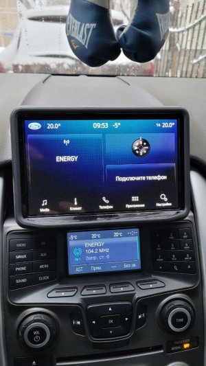 Выносной монитор Бронко спорт с SYNC 3 и калькулятором